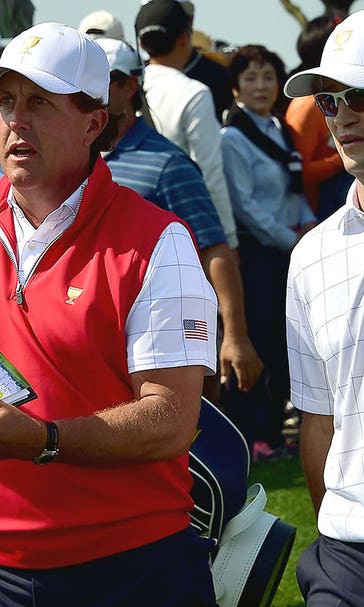Phil Mickelson-Zach Johnson pairing working out just fine for Americans